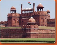 Red Fort Delhi visit during luxury rajasthan tour