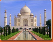 The Taj Mahal Agra - during luxury rajasthan vacations