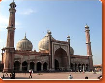 delhi - jama mosque -asia's largest moque